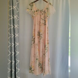 Rachel Parcell Pink Floral Dress